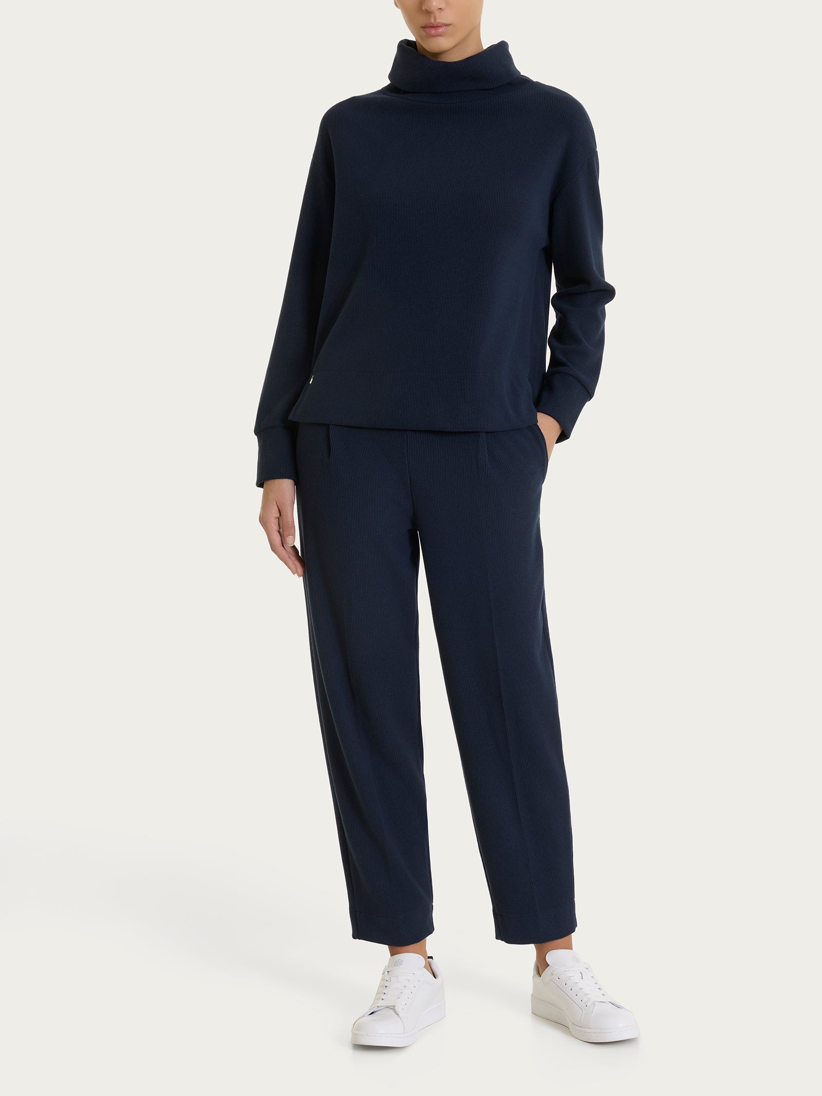 Ragno Relaxed Wardrobe Ciambella felpa Bleu calda