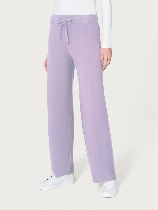 Ragno Super Soft The Wide Leg pantalone viola Orchid Petal relaxed