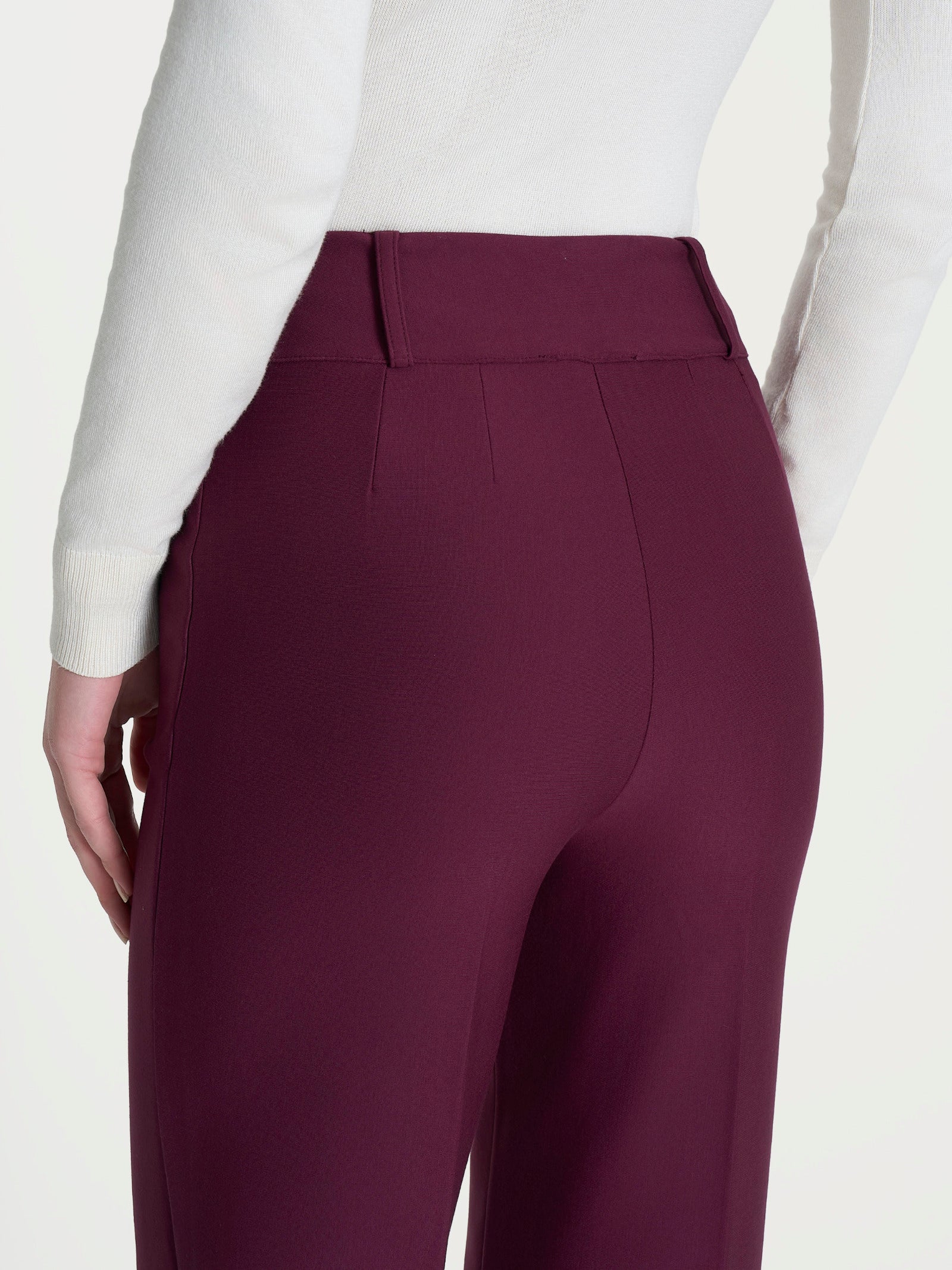 Ragno Compact pantalone carota donna Fig tapered elastico