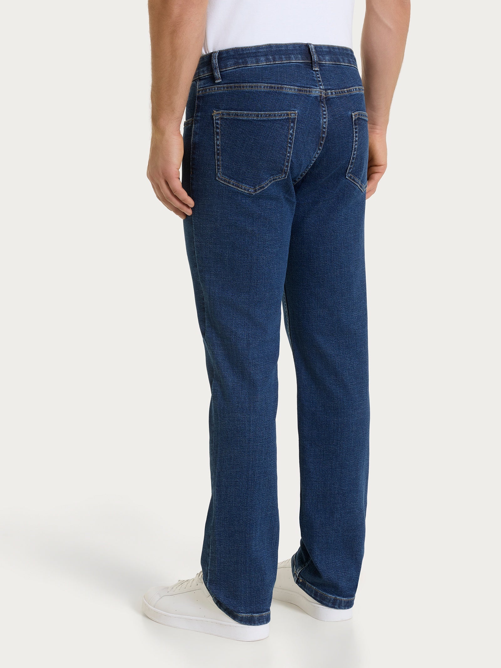 Ragno Super Denim Jeans Bootleg Jeans cotone comfort belt