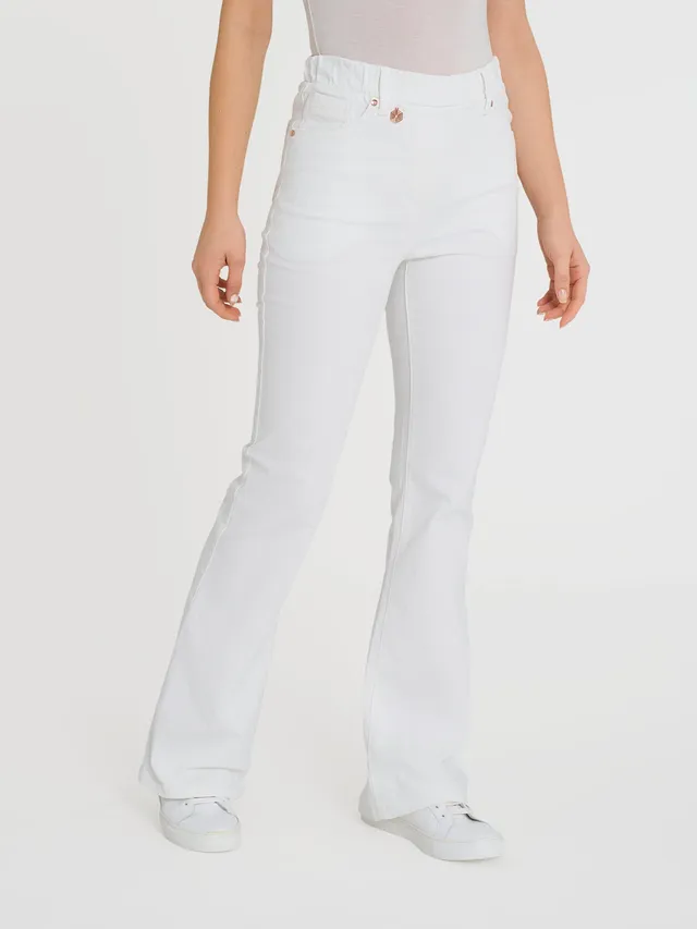 Ragno Super Denim Flare bianco jeans leggero