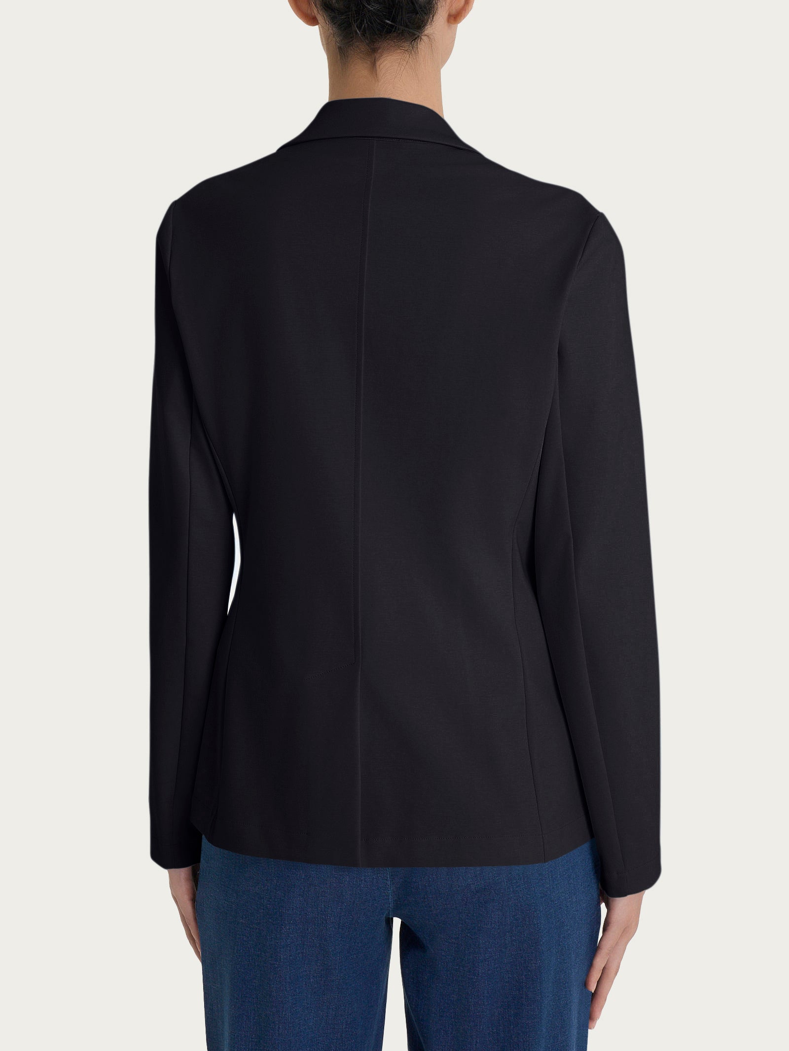 Ragno Compact Light blazer due bottoni nero