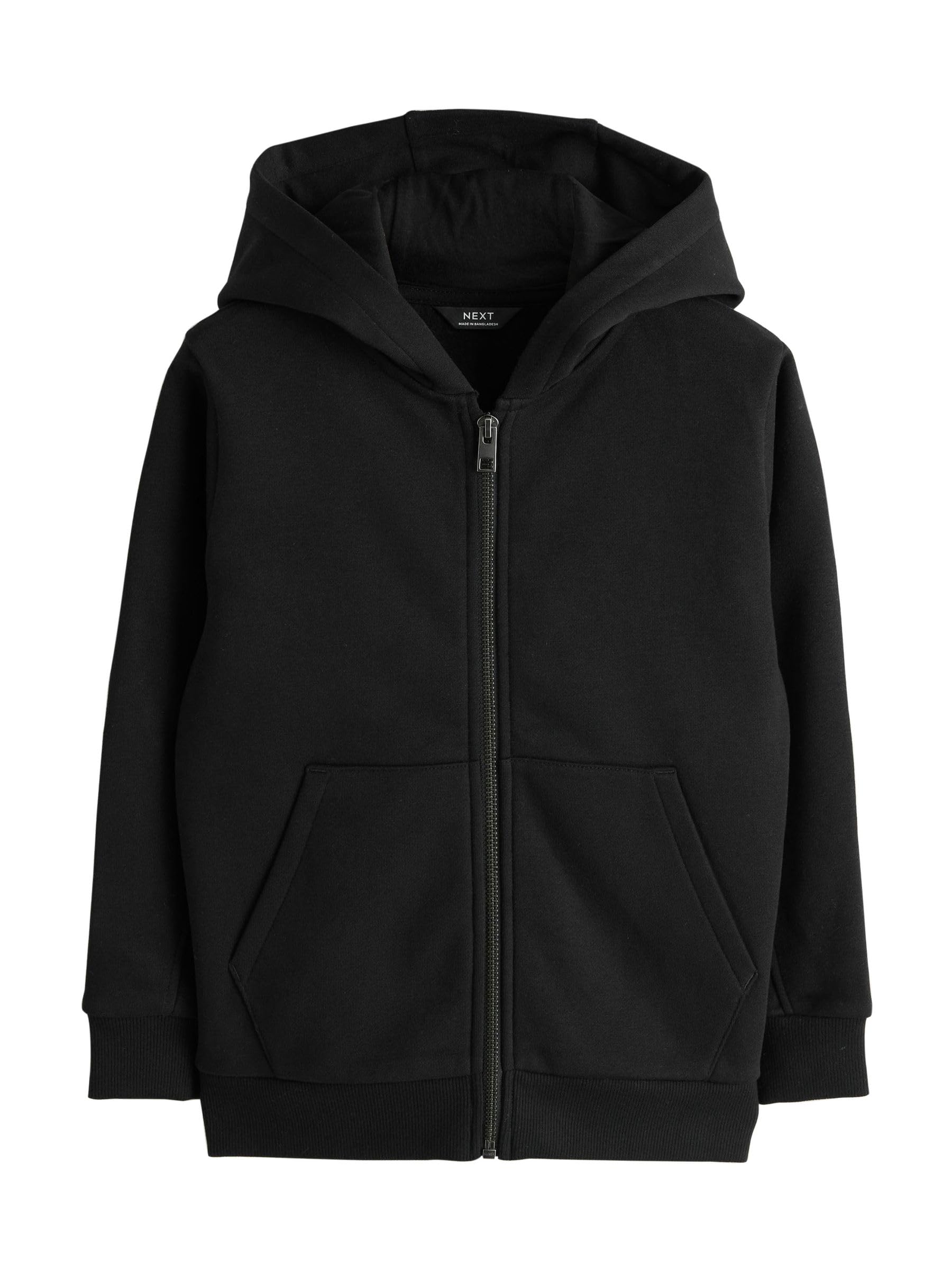 Next Felpa Zip Cappuccio Ragazzo Tinta Unita Comoda