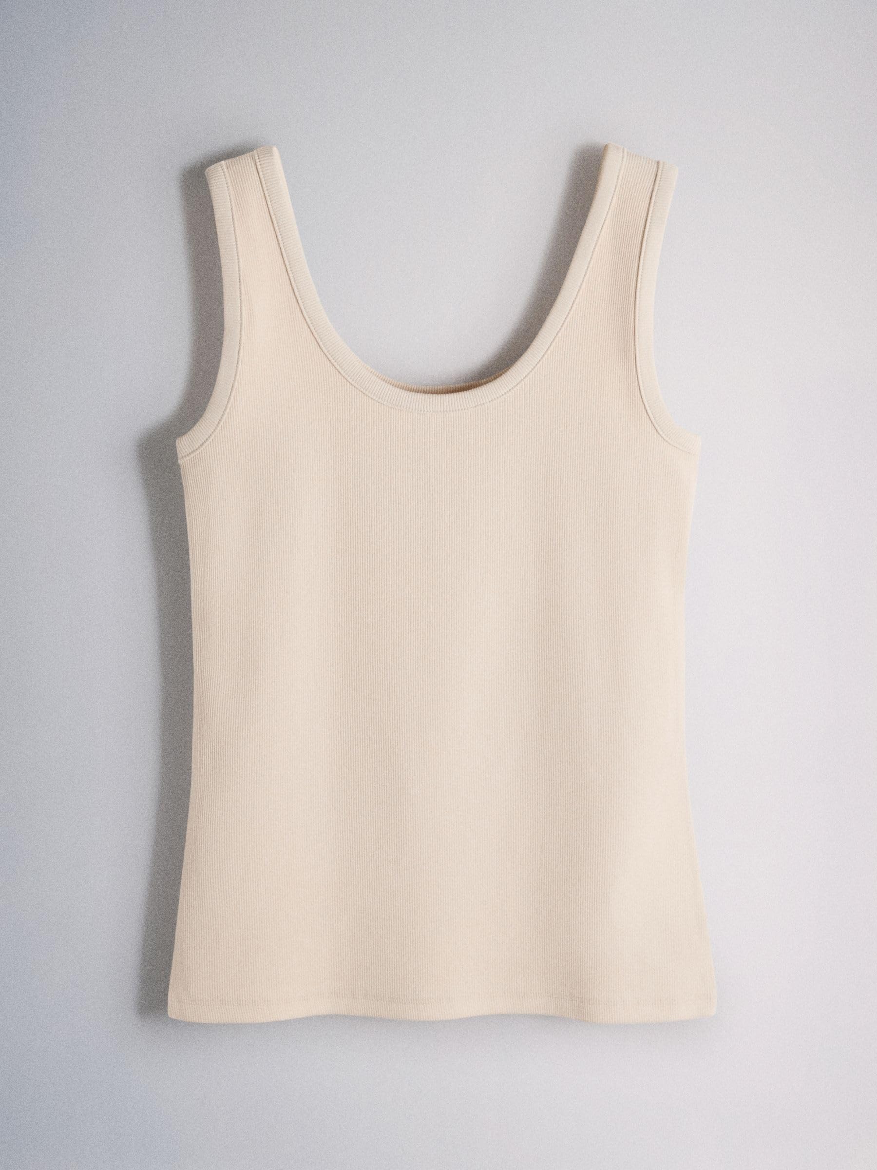 Next The Set Canotta coste donna scollo rotondo confezione 5 XL