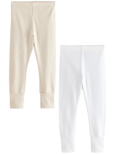 Next leggings termici bambina 2 pezzi cotone
