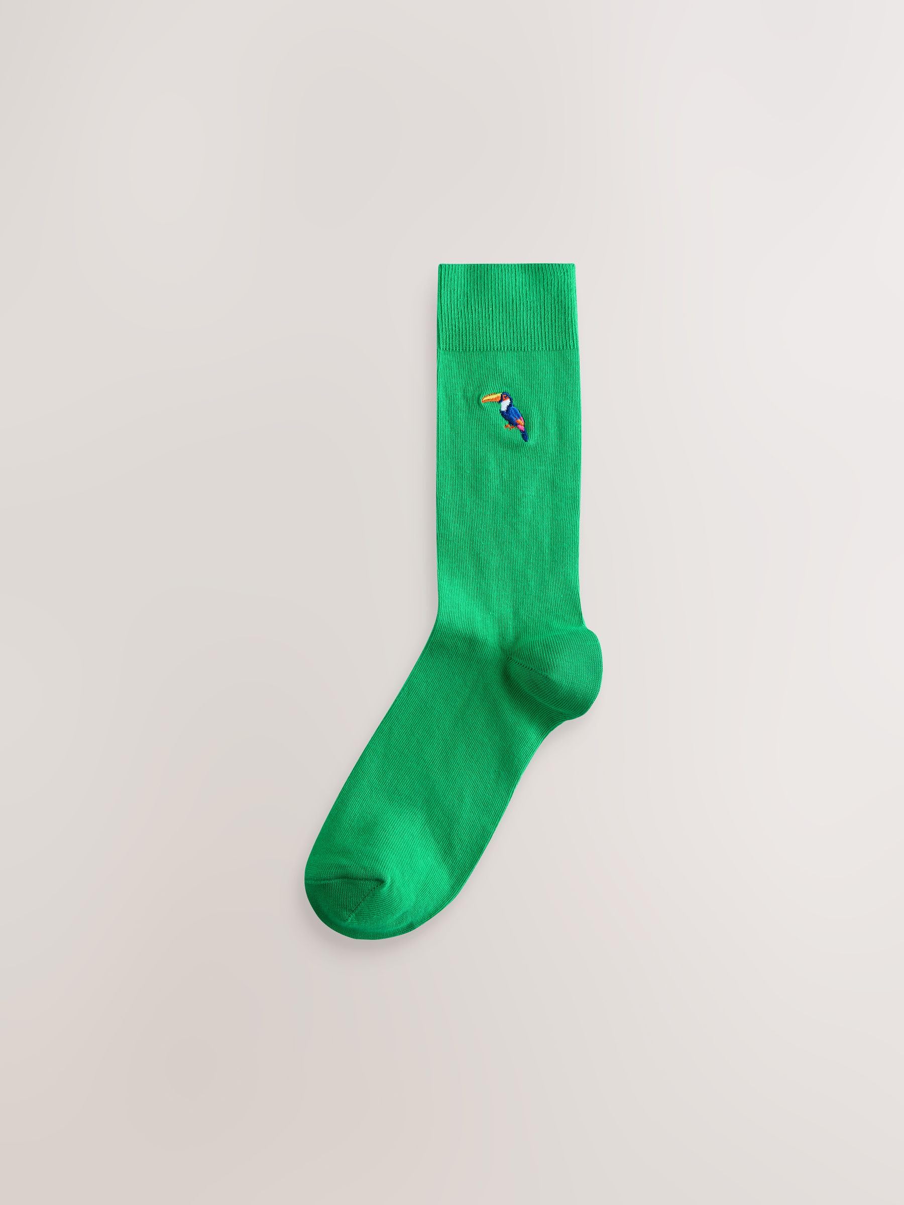Next calzini uomo 39-43 8 paia ricamati vestibilità comoda