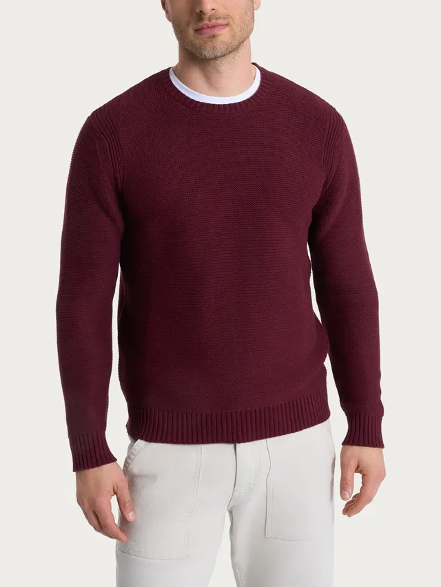 Ragno Winter Cotton pull girocollo uomo Fig Mel. cotone