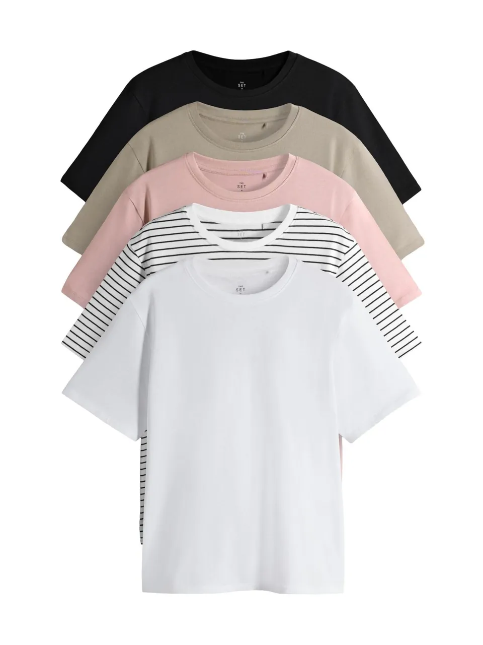 Geo Next The Set maglietta donna confezione 5 pezzi vestibilità comoda