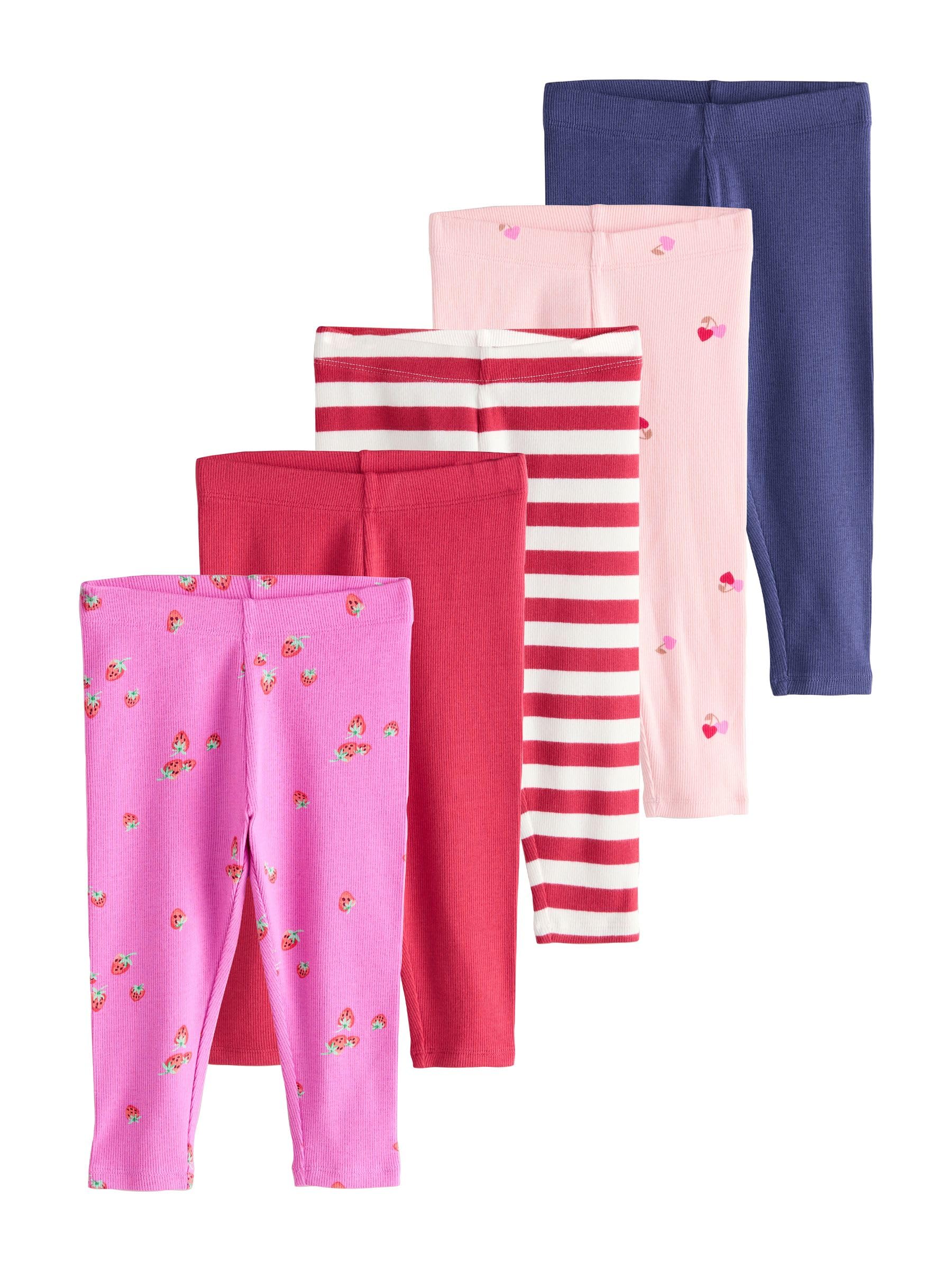 Geo Next leggings bambina coste 5 pezzi