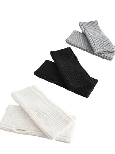 Geo Next The Set Guanti Senza Dita Donna 3 Paia Inverno