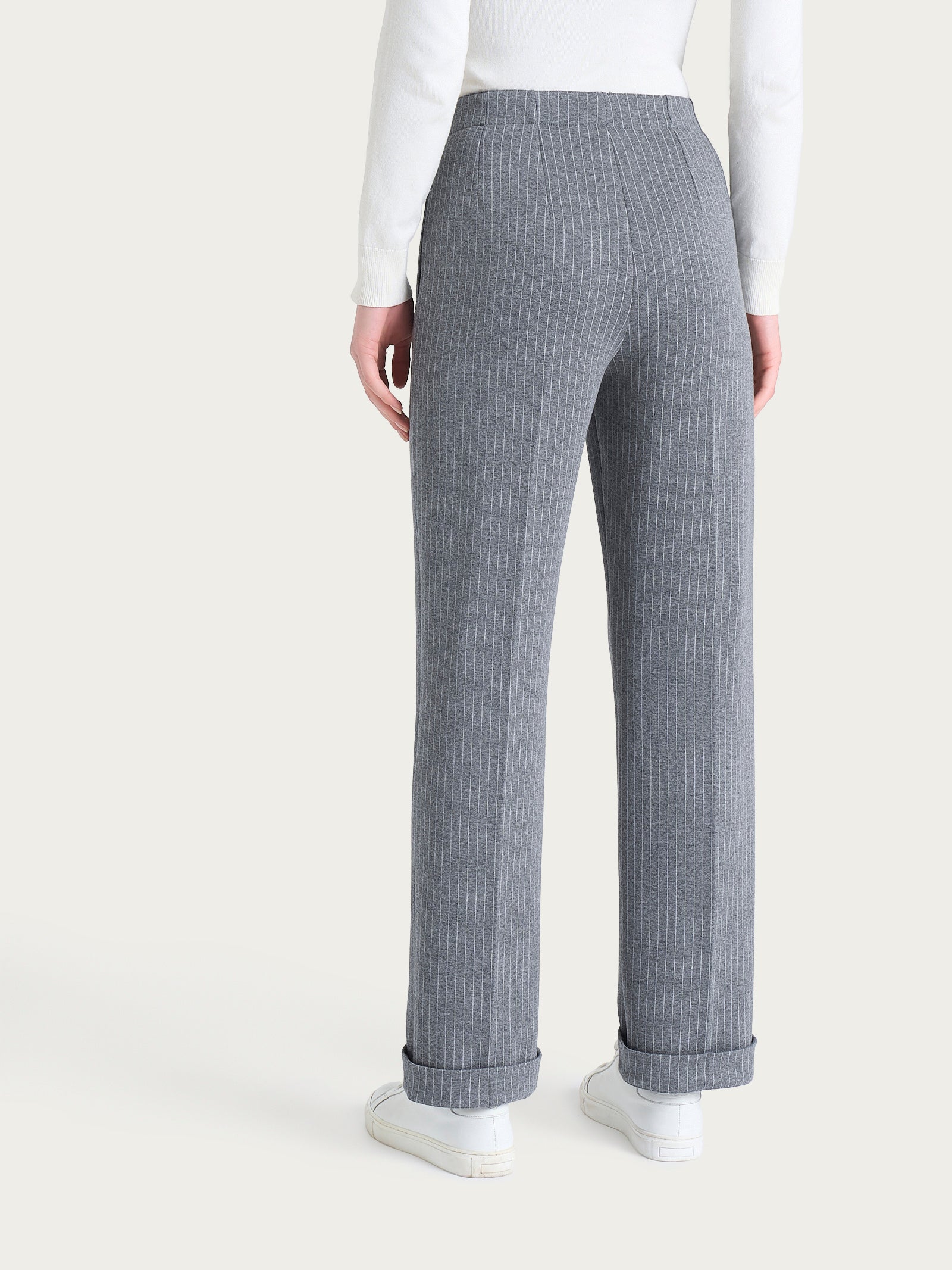 Ragno Gem Pantalone Dritto Eco Jacquard Fant. Ardesia Mel.