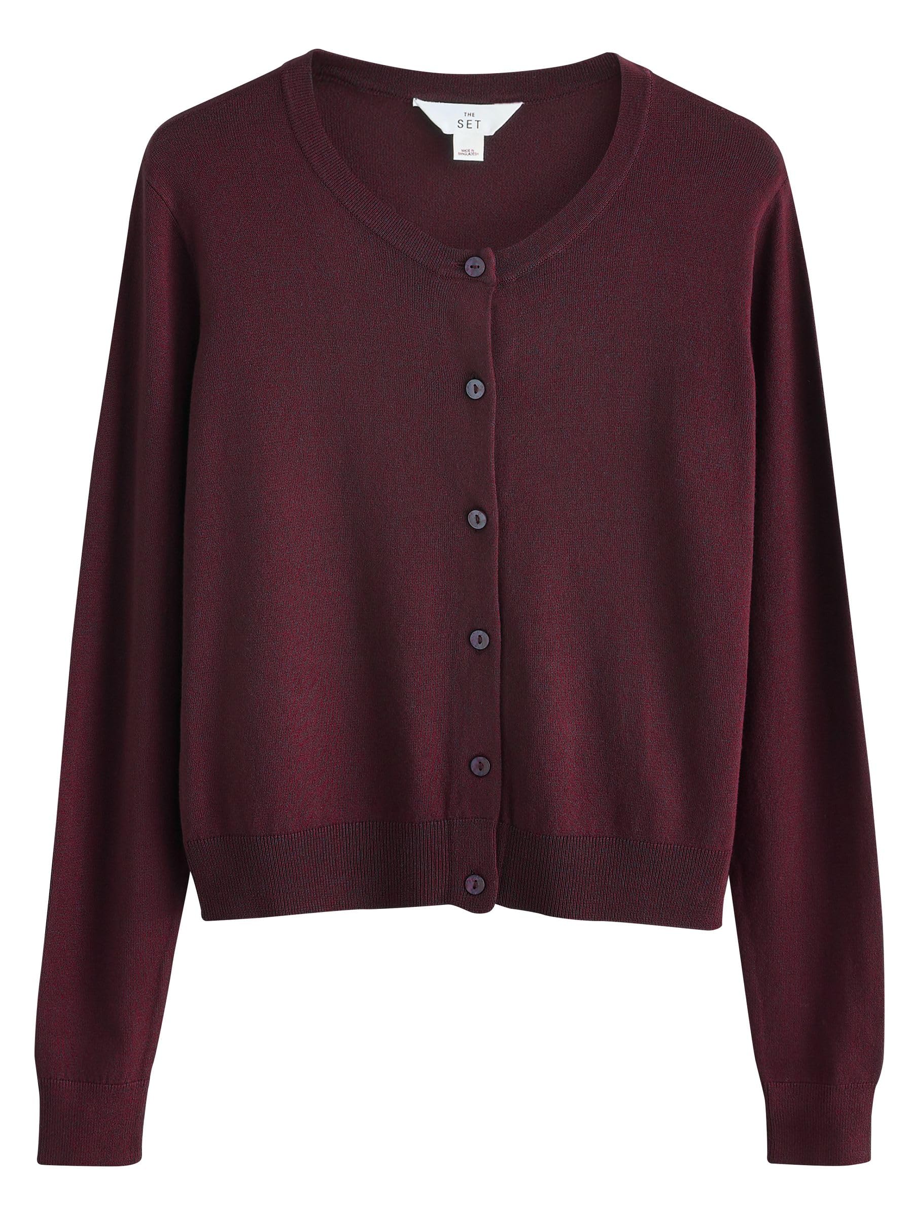 The Set cardigan sottili con bottoni 4 pezzi maglia leggera