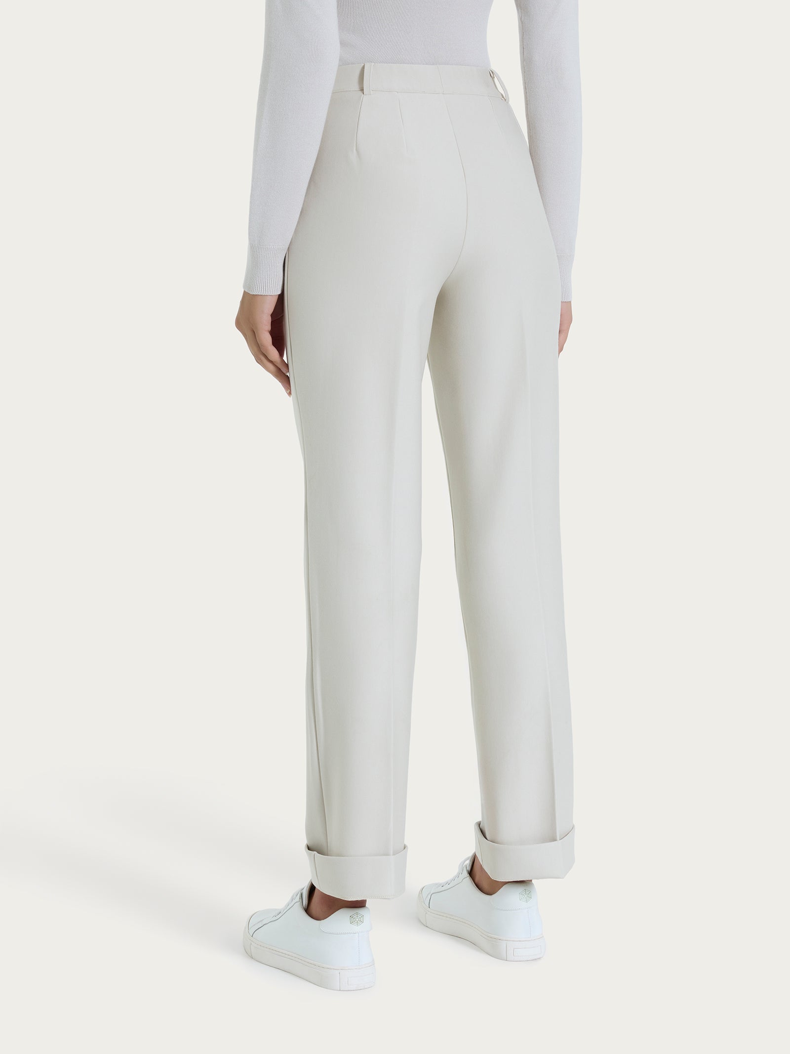 Ragno Compact Pantalone Ampio Champignon gamba larga