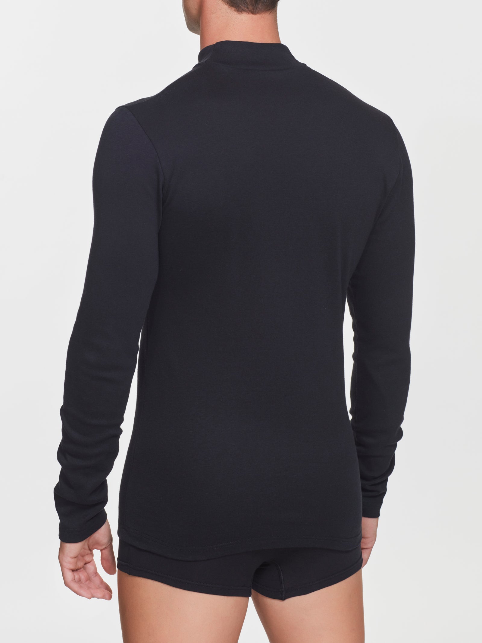 Ragno Four Seasons lupetto maglia nera caldo cotone