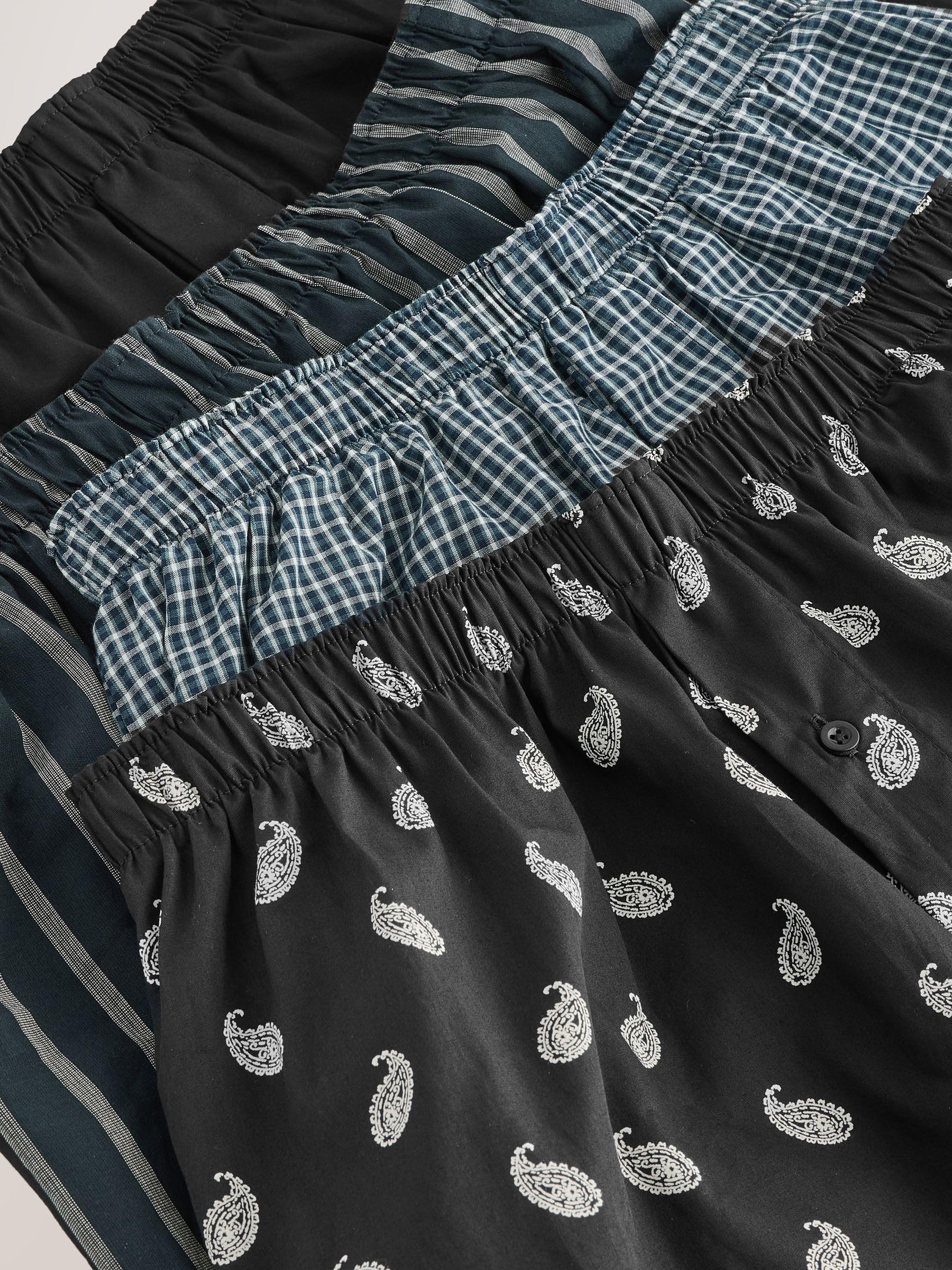 Next Boxer Uomo Confezione 4 Pezzi Striscia Nera
