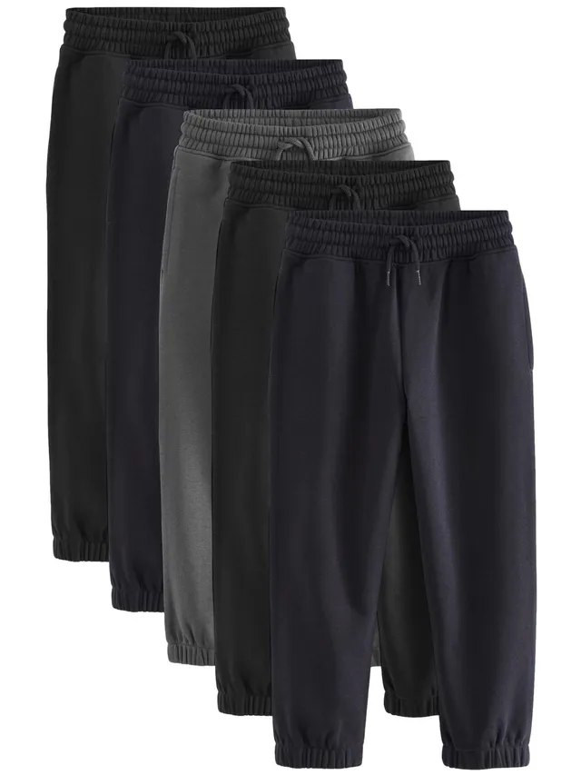 Next Joggers Ragazzo 5 Pezzi Cotone Vestibilità Regular