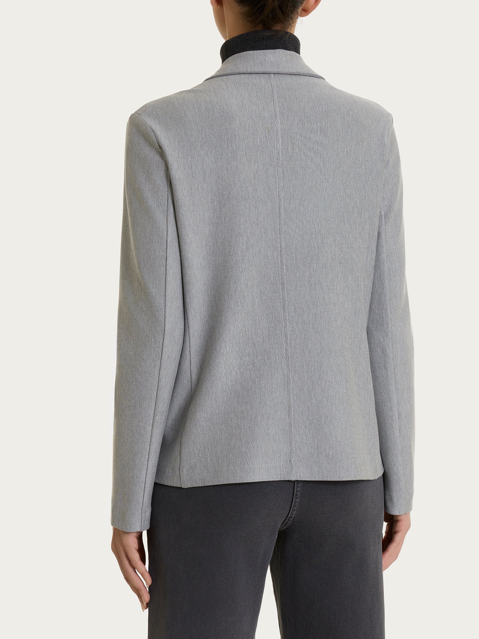 Ragno Compact blazer doppio petto Grigio Mel.