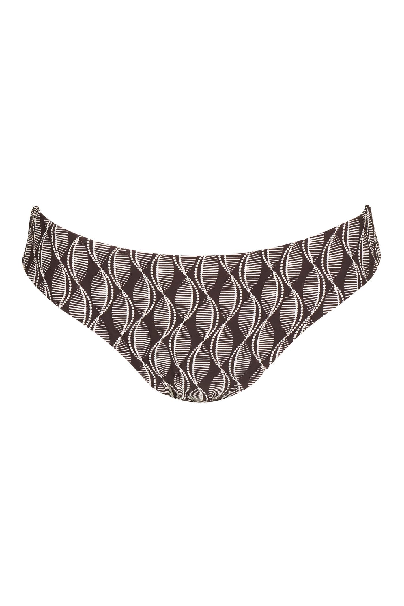 Goldenpoint Seashell slip bikini fianco basso geometrico
