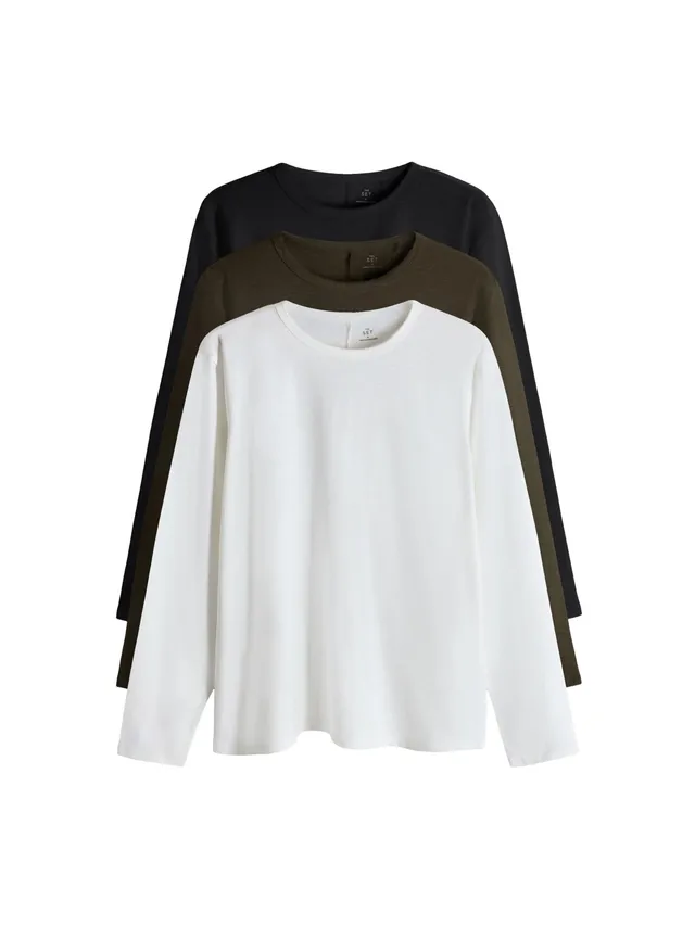 Geo Next The Set T-shirt maniche lunghe basic da 3