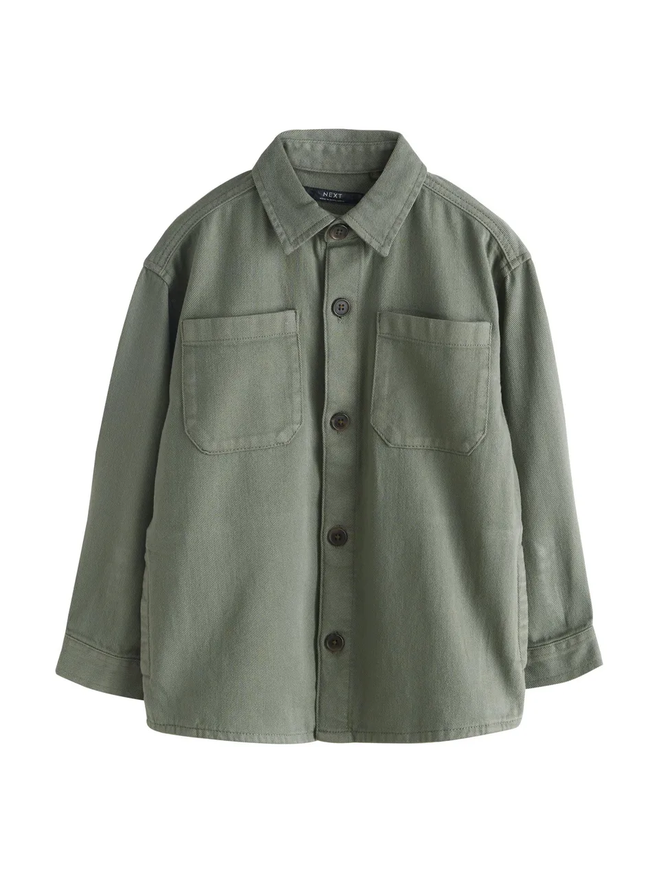 Next Giacca-camicia tela ragazzo 128 vestibilità comoda