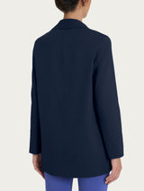 Ragno Super Fresh blazer destrutturato blu leggero