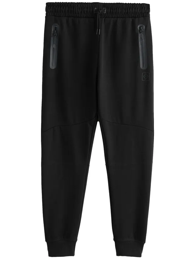 Next pantaloni jogging interlock uomo L morbidi polsini