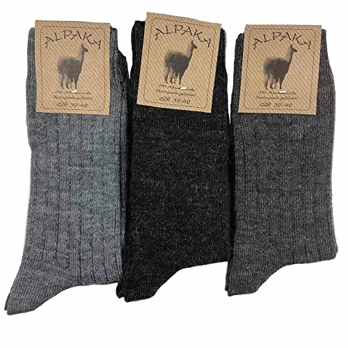 Lady C calzini corti lana e alpaca unisex caldi