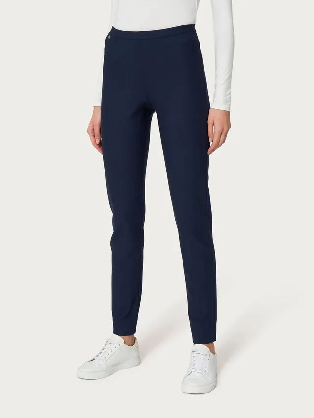Ragno Compact Pantalone Sigaretta Modellante Blu Persia