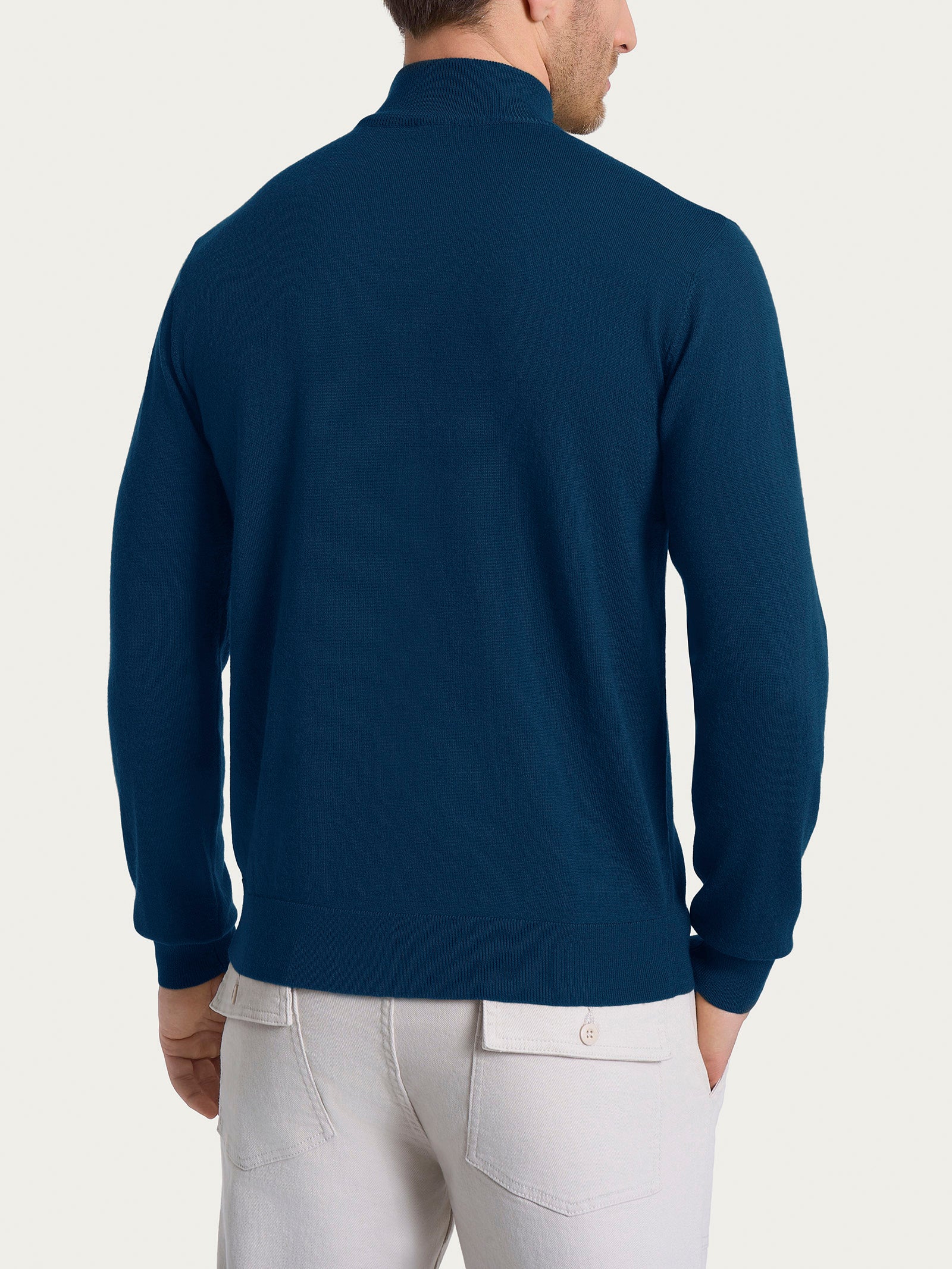 Ragno Merino Soft Lupetto Maglione Aviazione Lana