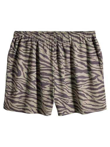 Geo Next The Set completo donna camicia shorts zebrato leggero