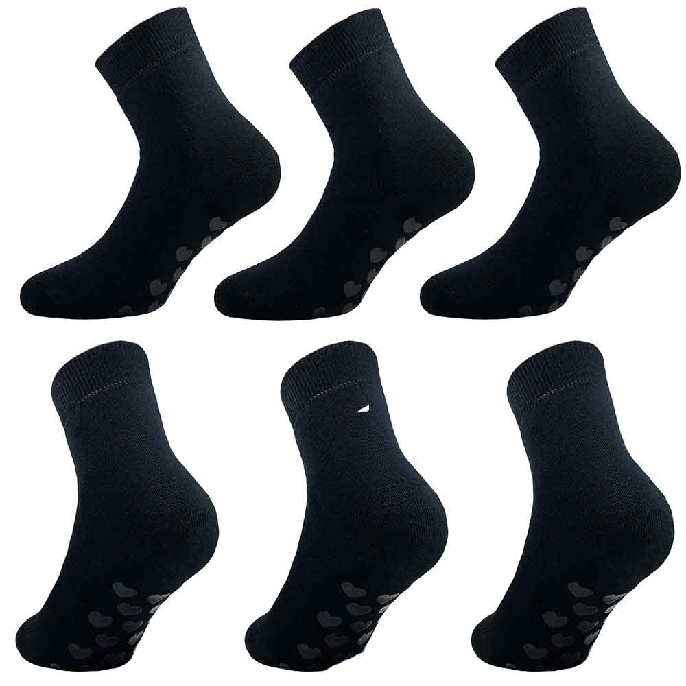 Lady C Prisco calze antiscivolo uomo cotone 3 paia unite