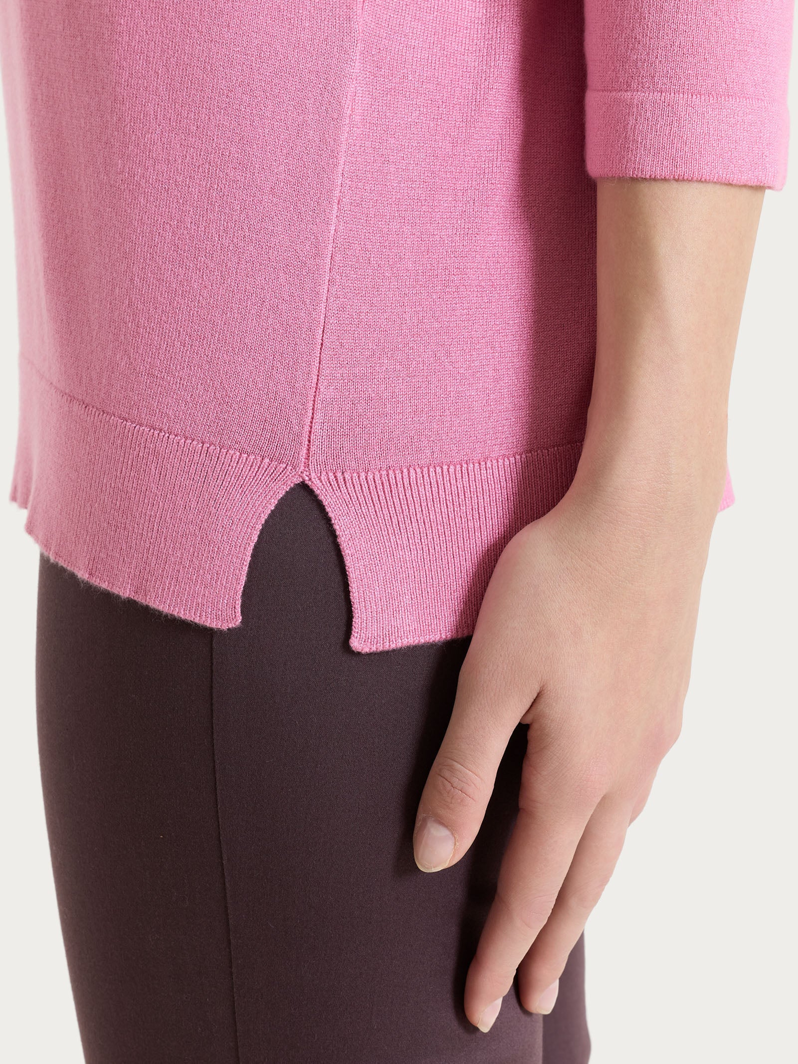 Ragno Summertime Maglia Scollo V Rosa Manica 3/4