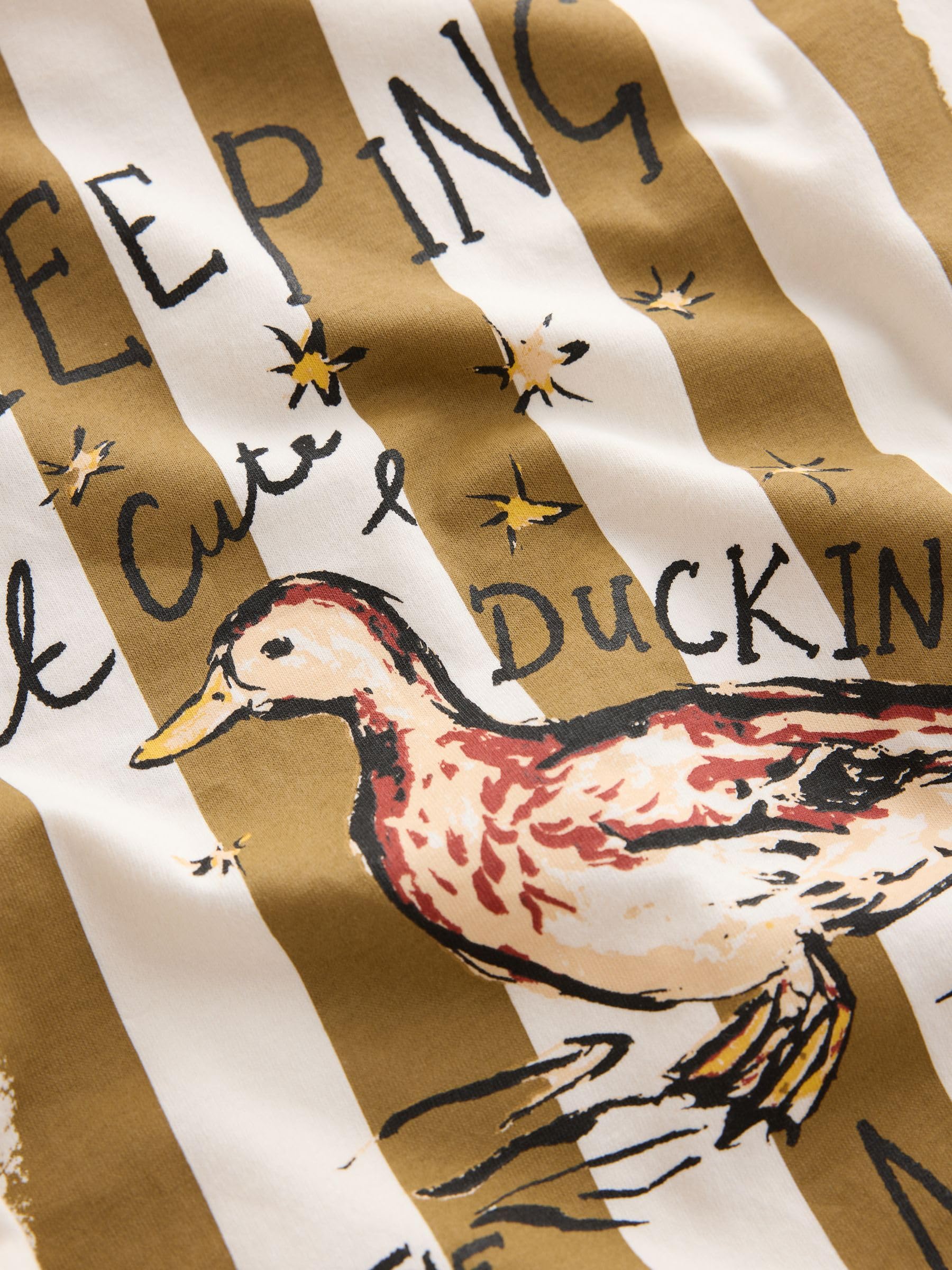 Next pigiama maniche corte donna XL Green Ducks morbido