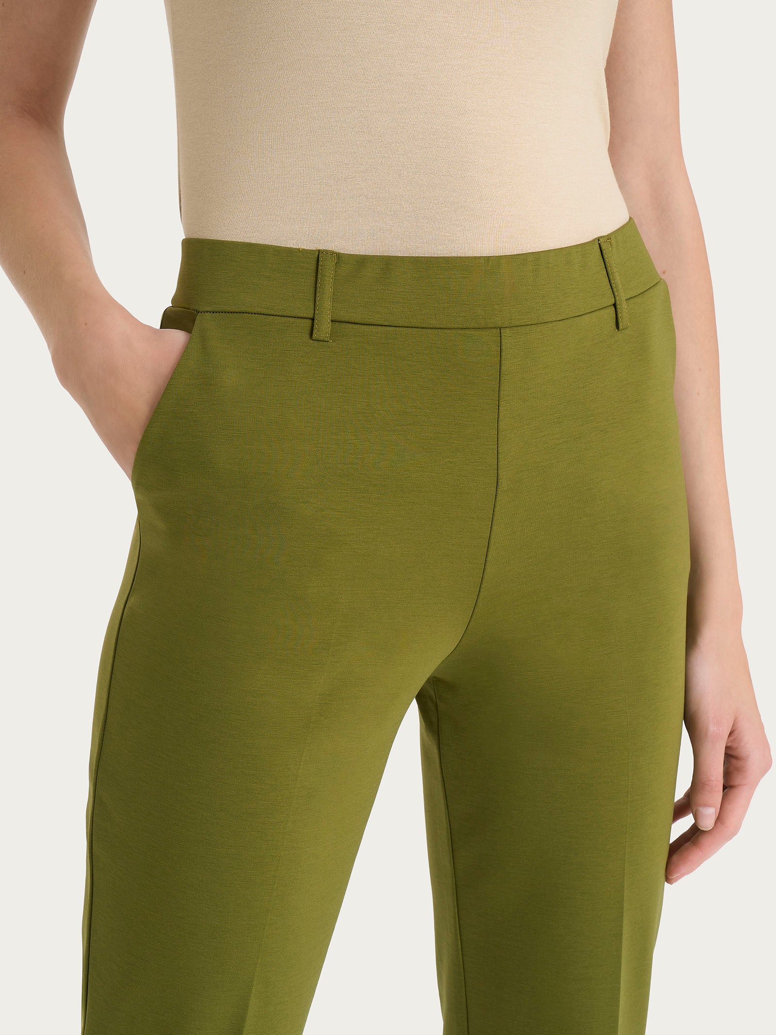 Ragno Compact Light The Straight Leg Pantalone Sphagnum tasche