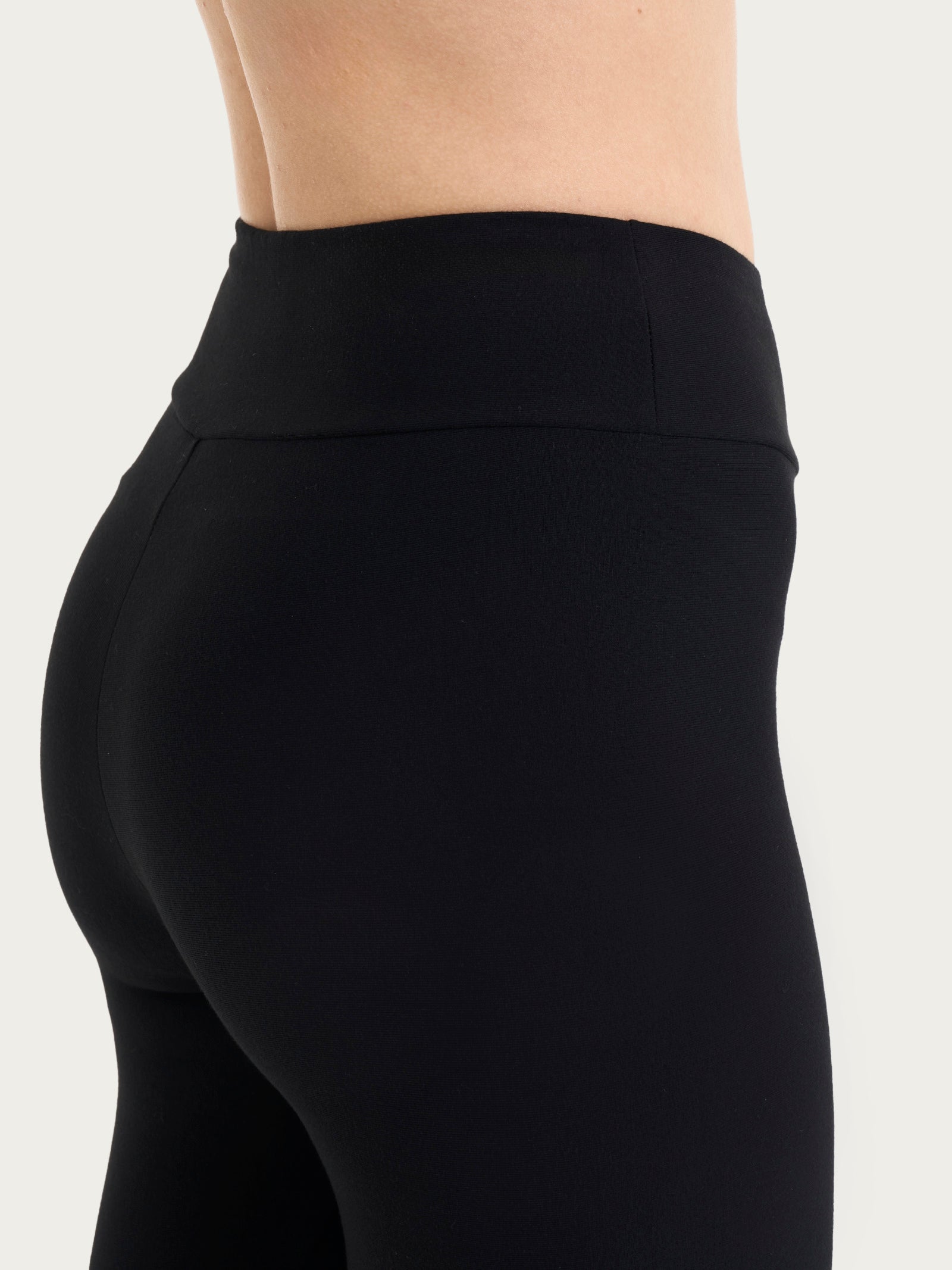 Ragno beYOUtiful leggings pinocchietto Nero cotone