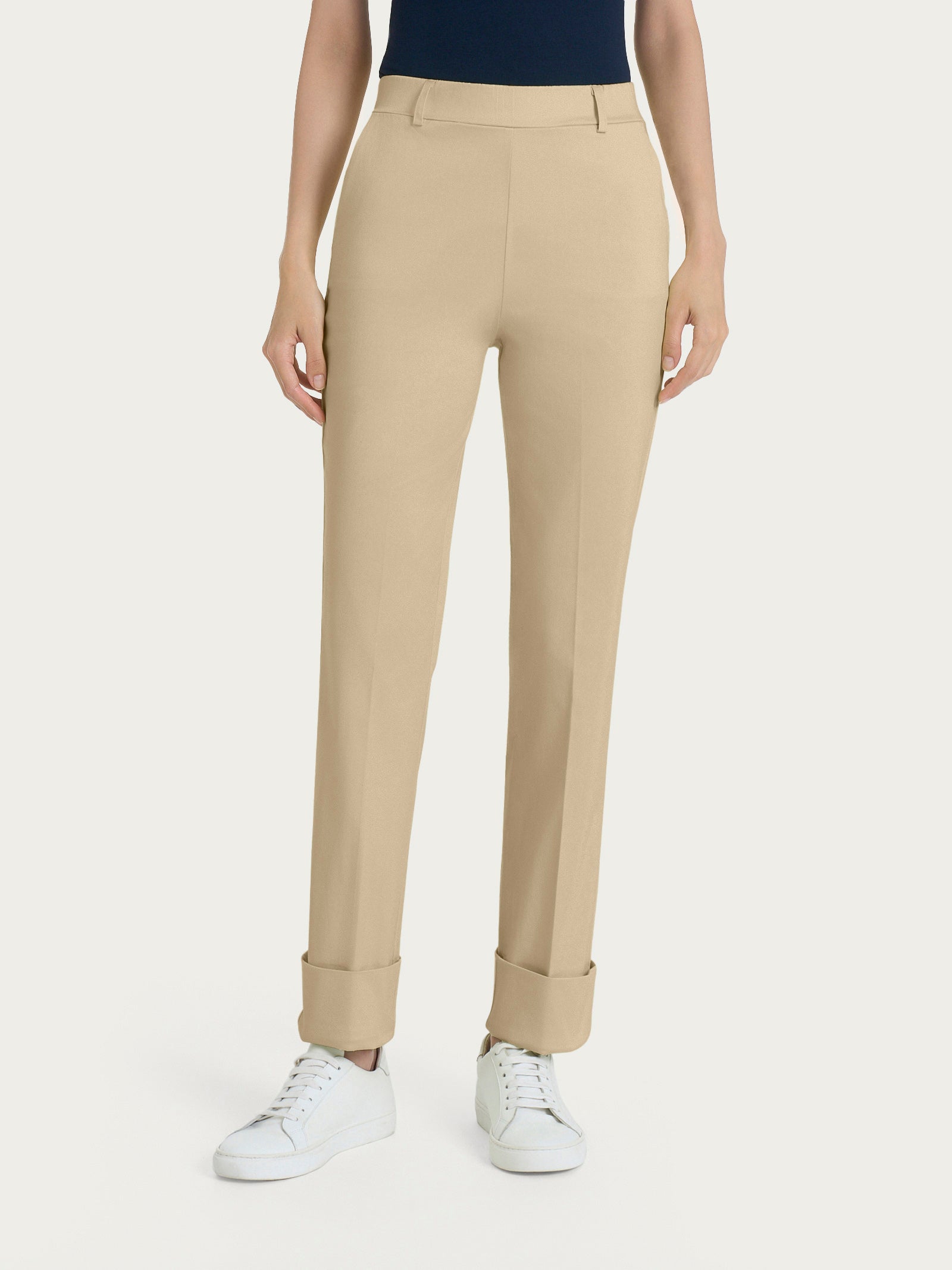 Ragno Satin Power pantalone dritto Irish Cream