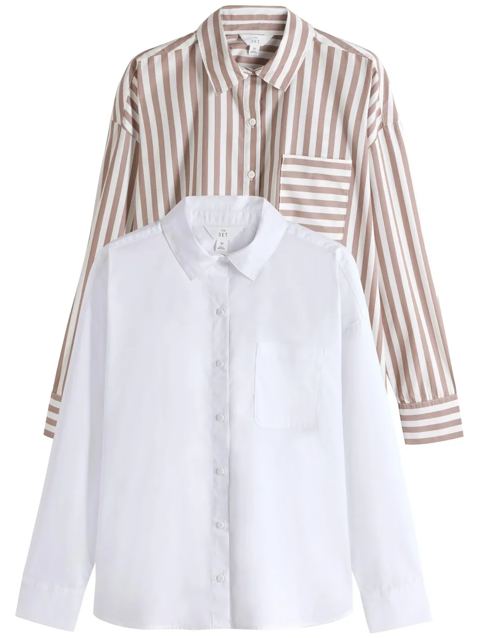 Geo Next The Set Camicie Oxford camicia 2 pezzi righe