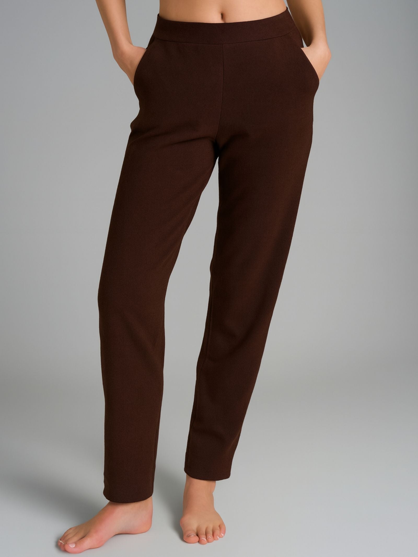 Ragno Flannel Compact The Chino pantalone carota Chocolate Torte