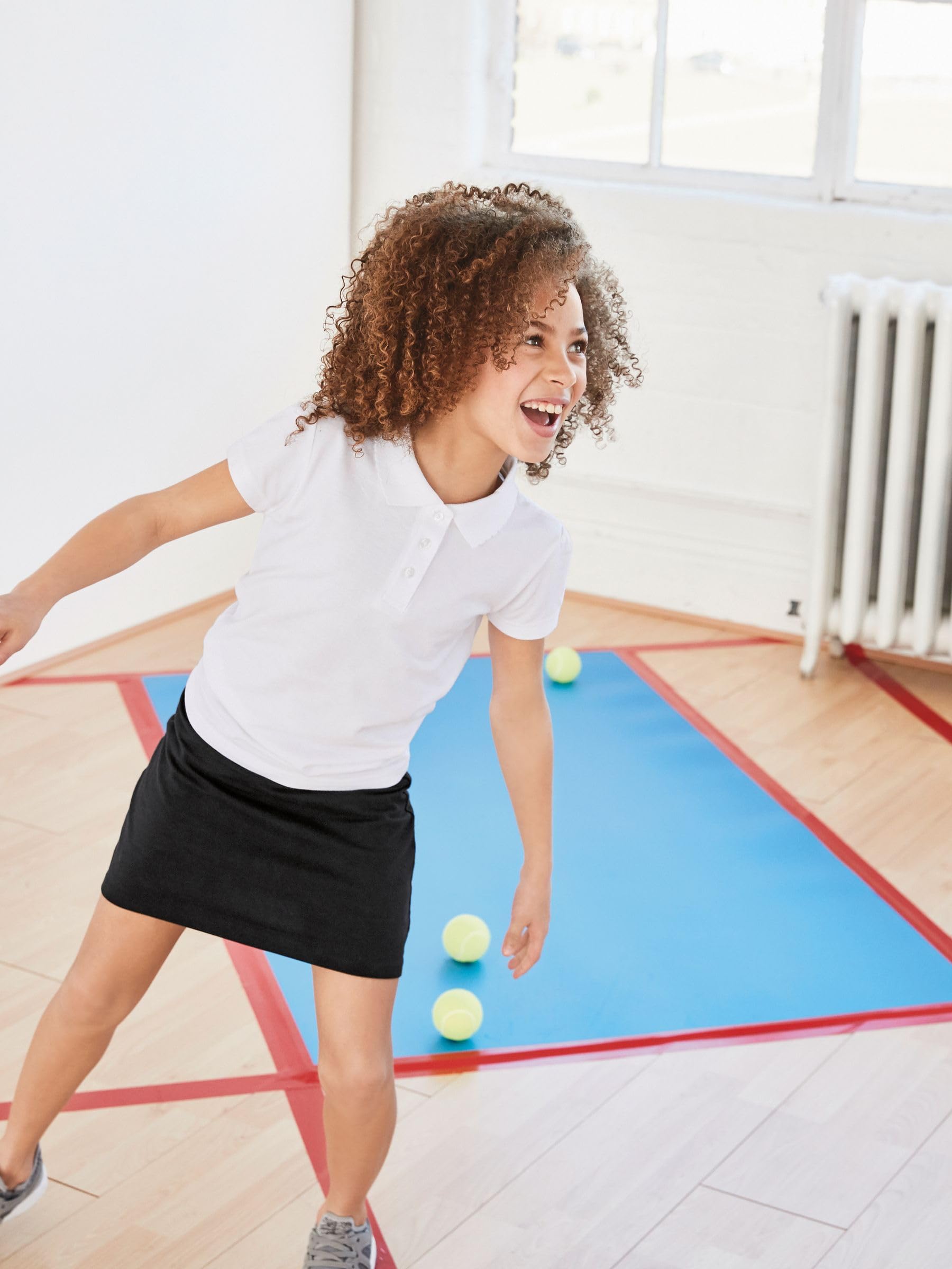 Next polo bambina cotone manica corta confezione 5