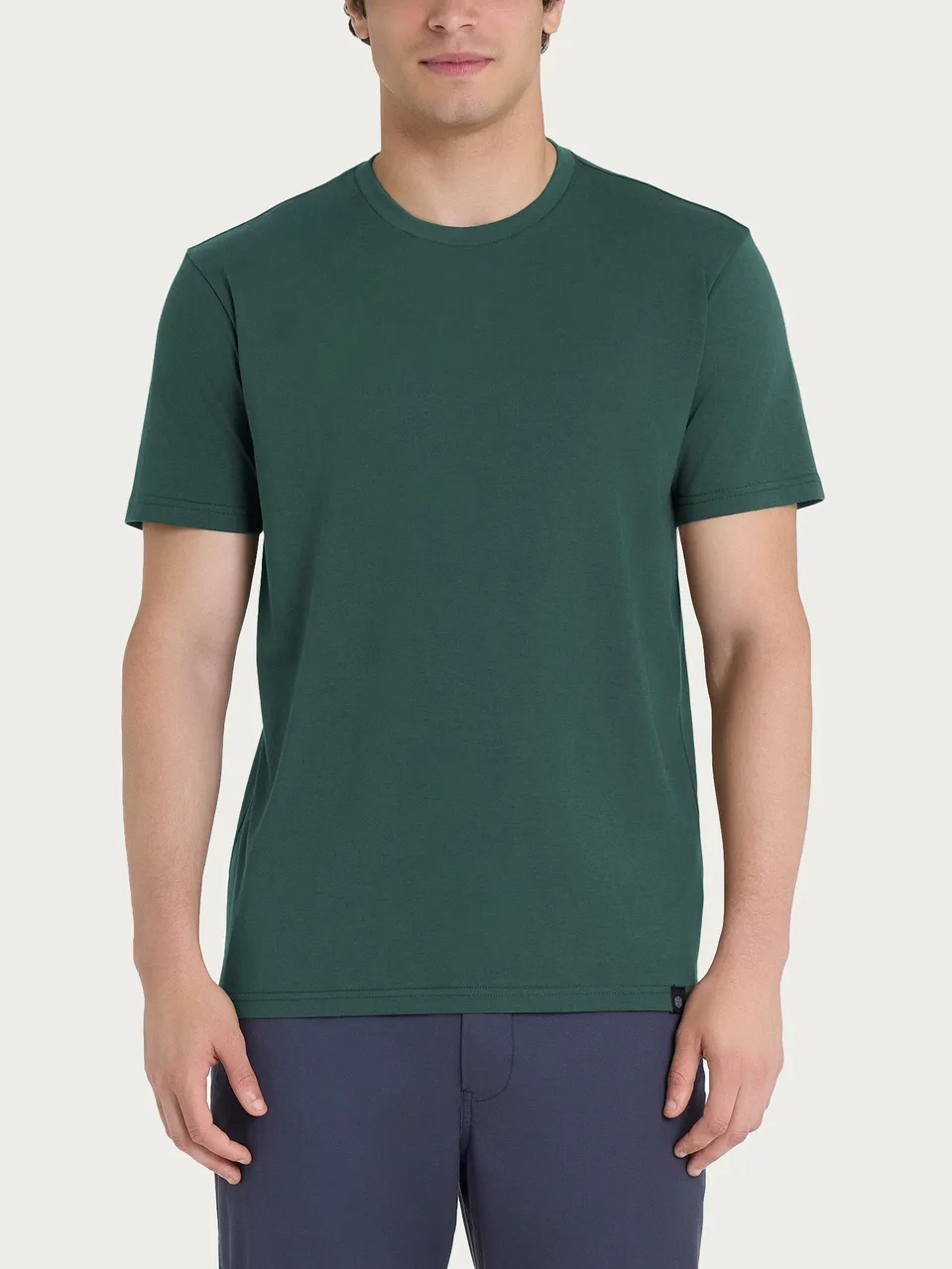 Ragno Jersey di Cotone t-shirt girocollo Dark Forest manica corta