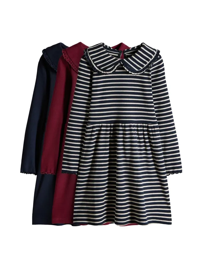 Geo Next The Set vestito bambina 3 pezzi coste collo alto