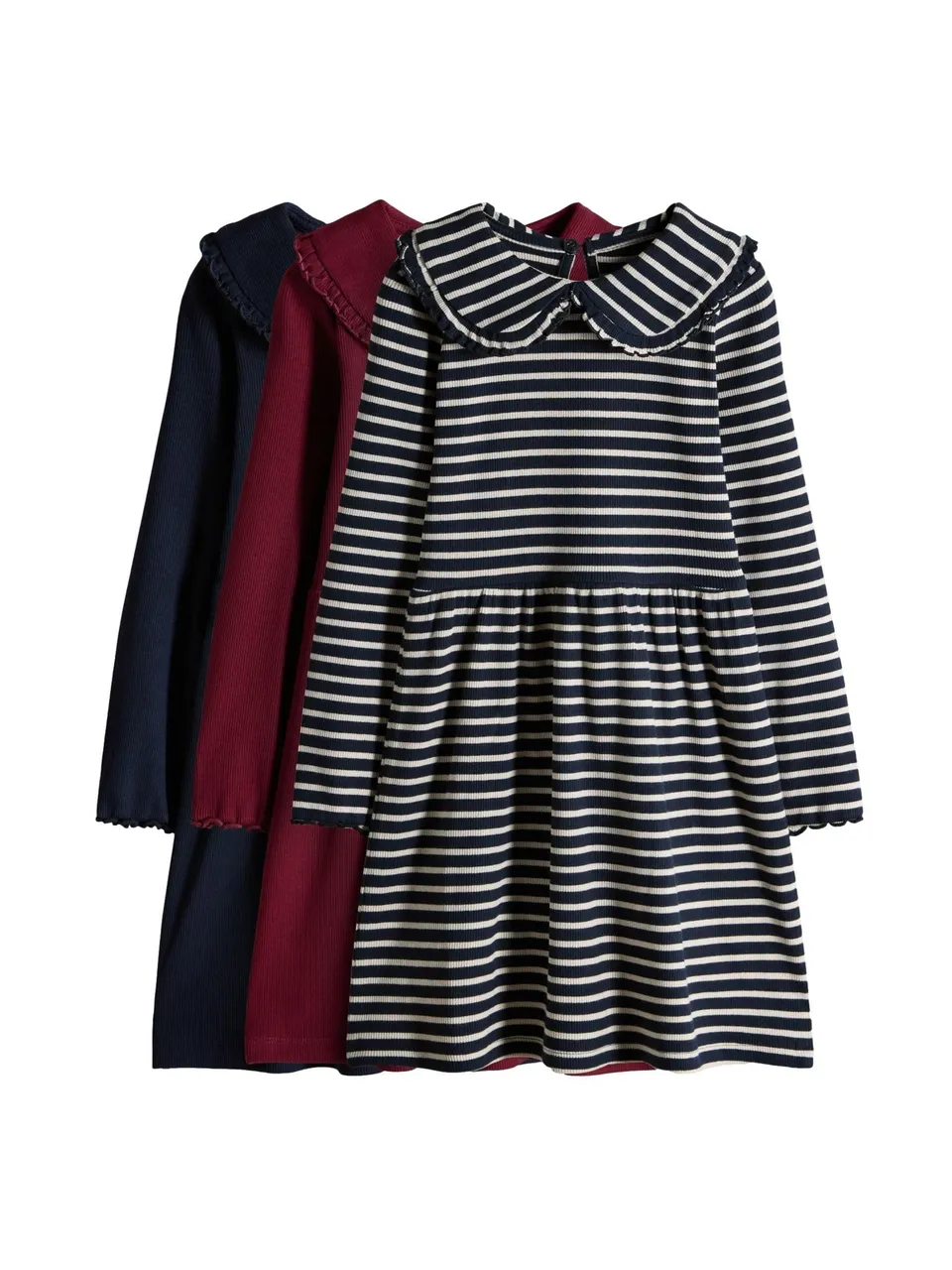 Geo Next The Set vestito bambina 3 pezzi coste collo alto