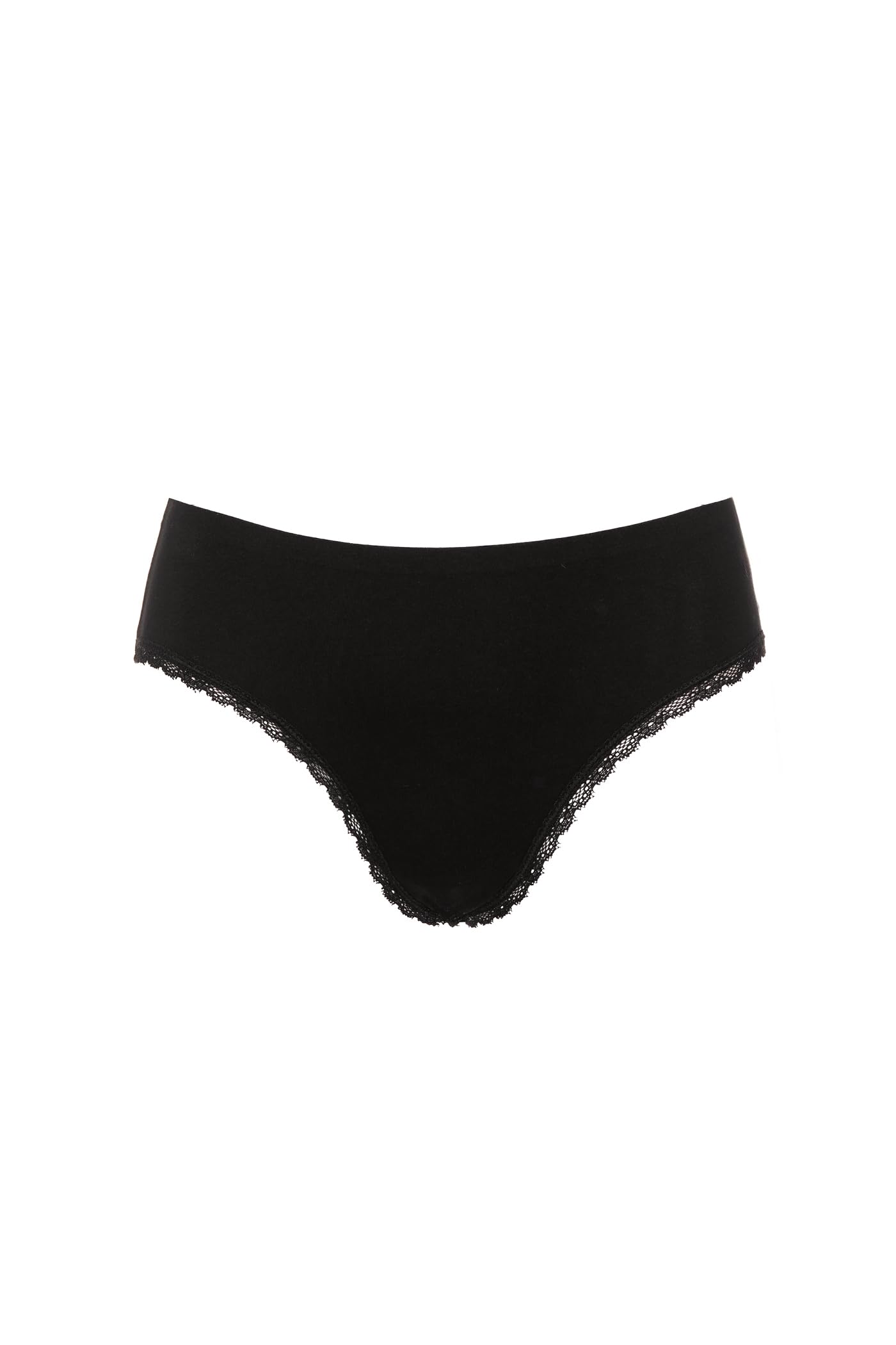 Goldenpoint slip fianco basso viscosa pizzo cotone