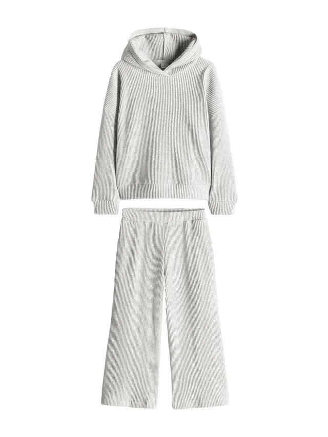 Next The Set completo felpa bambina cappuccio a coste