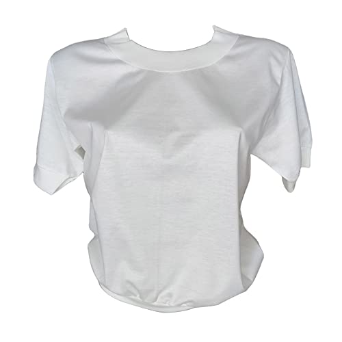 Lady C Chiaro di Luna T-shirt girocollo cotone senape