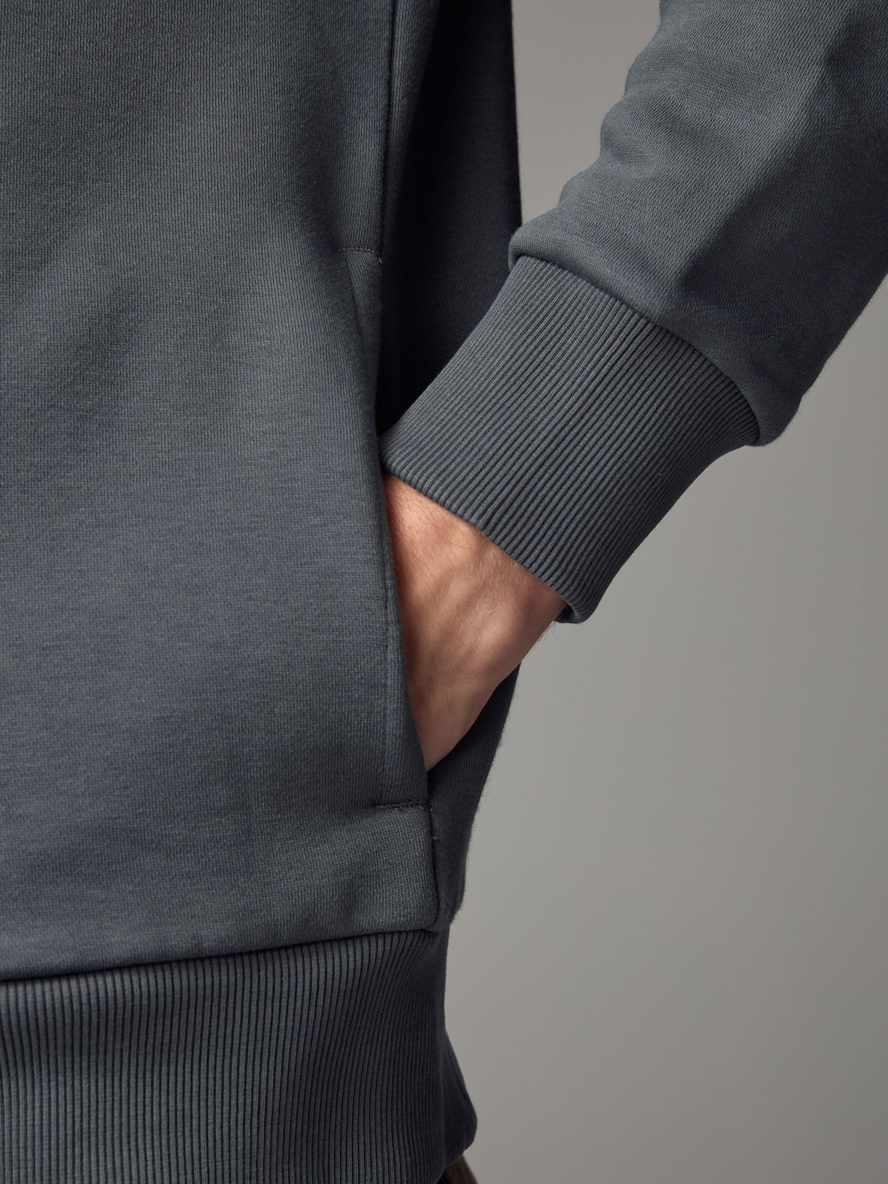 Next Bomber bomber uomo jersey slate grey L