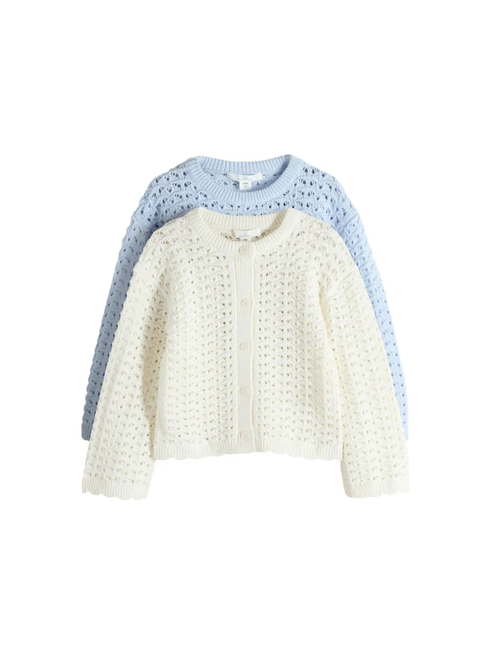 Next The Set cardigan e maglia cotone 2 pezzi bambina