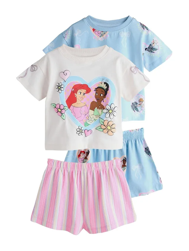 Next pigiama corto Disney Princess bambina 92-98 x2 blu