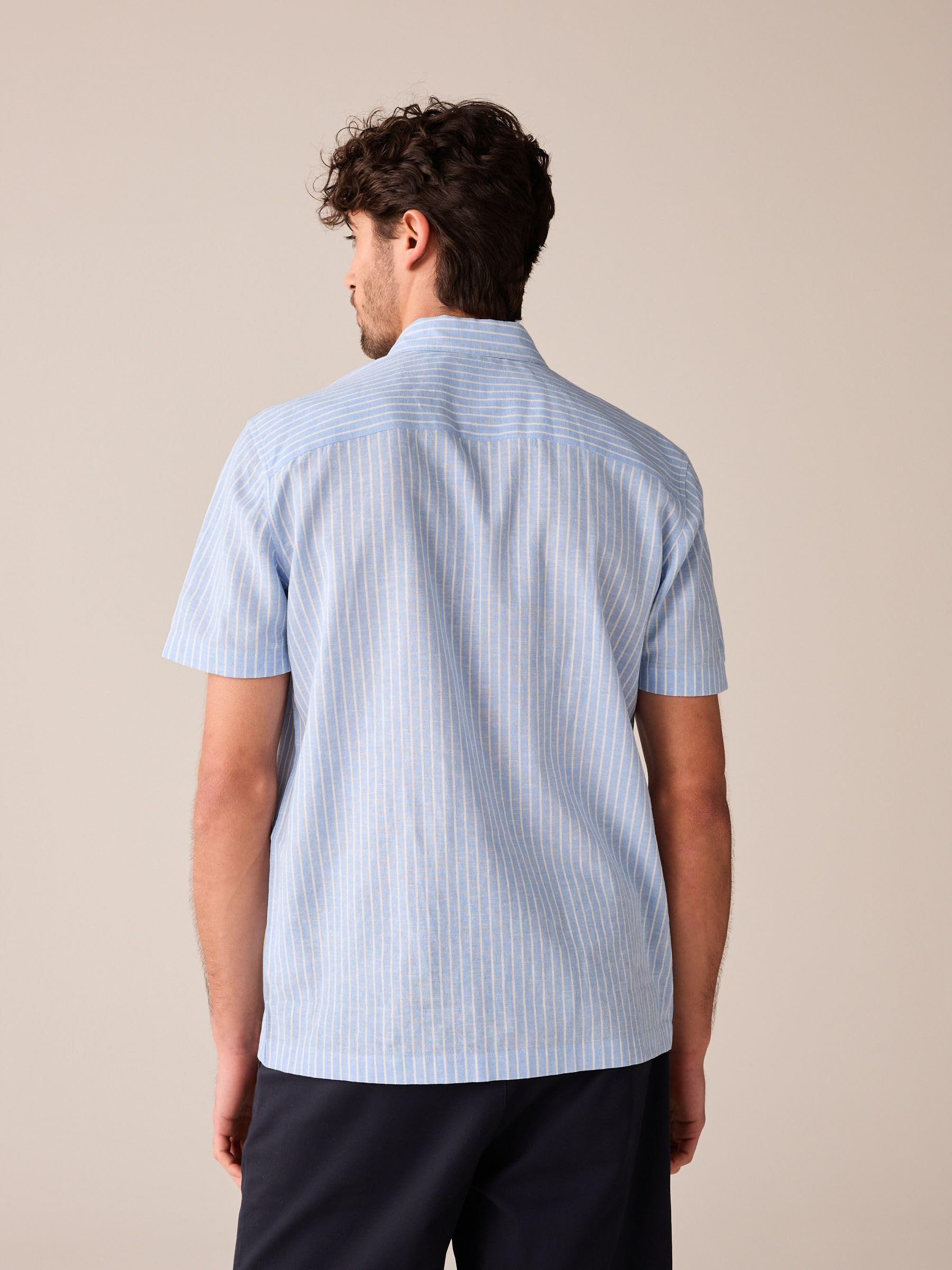 Next Shorts Chino Uomo 36 Elasticizzati Vestibilità Dritta
