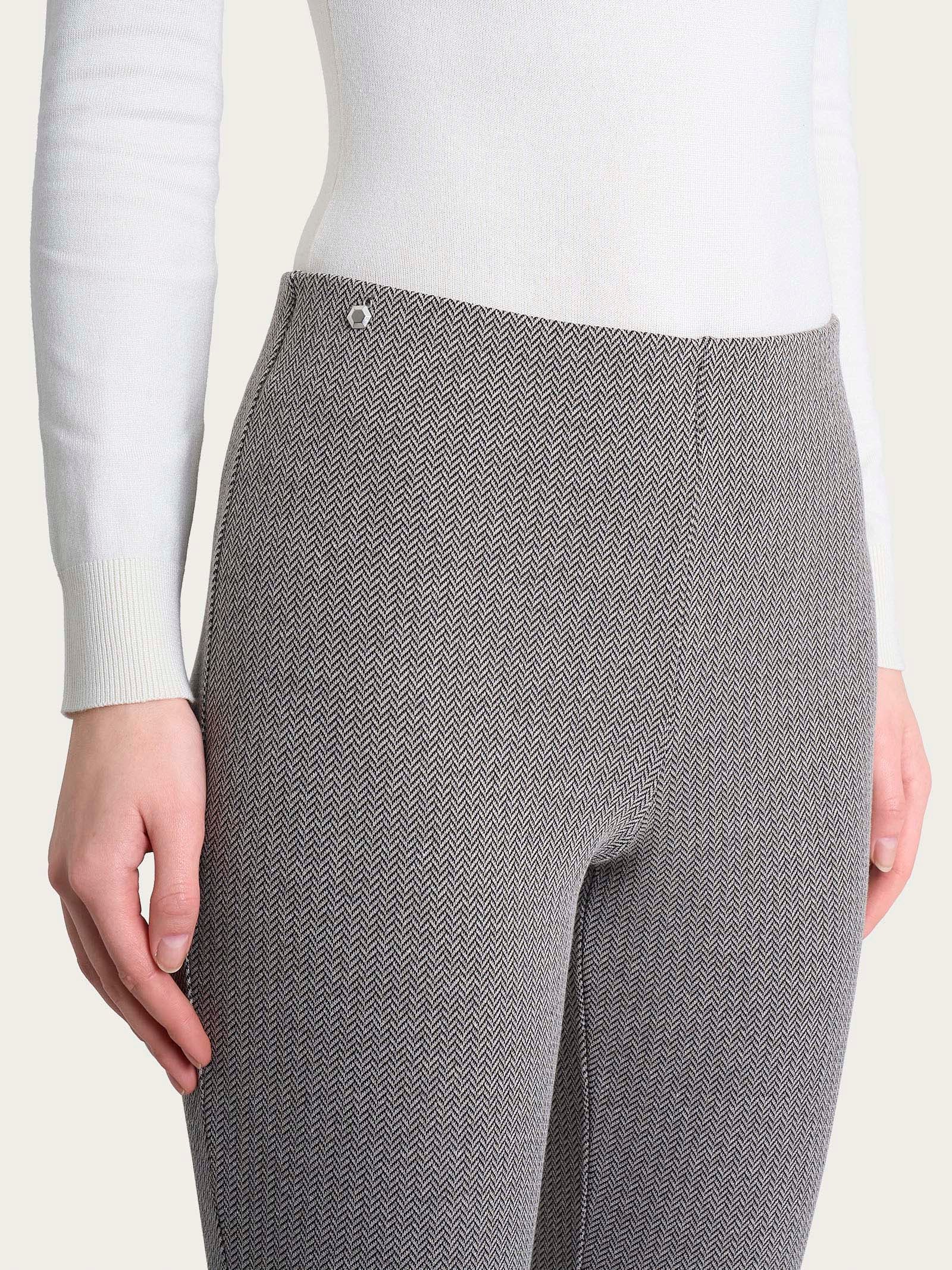 Ragno Compact Pantalone a sigaretta pantalone Chocolate spina